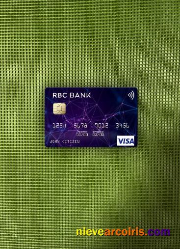 USA RBC Bank visa card photolook